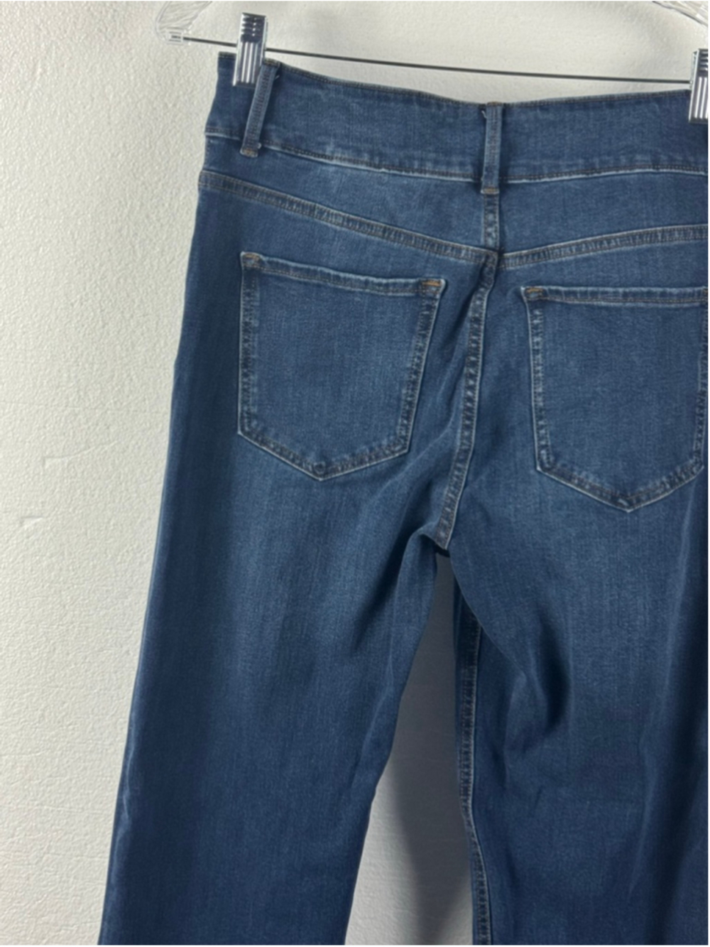 M&S Collection The Magic Jean Sculpt High Rise Straight Leg Jeans Size 12L - Picture 6 of 8